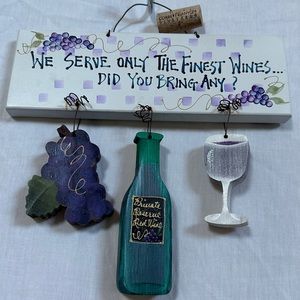 Wine Fun-Funny wall decor handmade